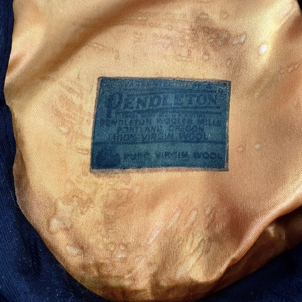 Pendleton Flat Cap Red Green Plaid Wool Vintage N… - image 7